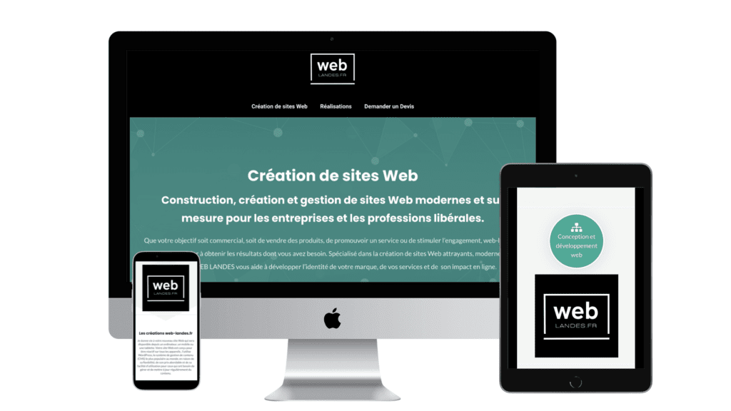 Construction, création et gestion de sites Web modernes et sur mesure pour les entreprises et les professions libérales.