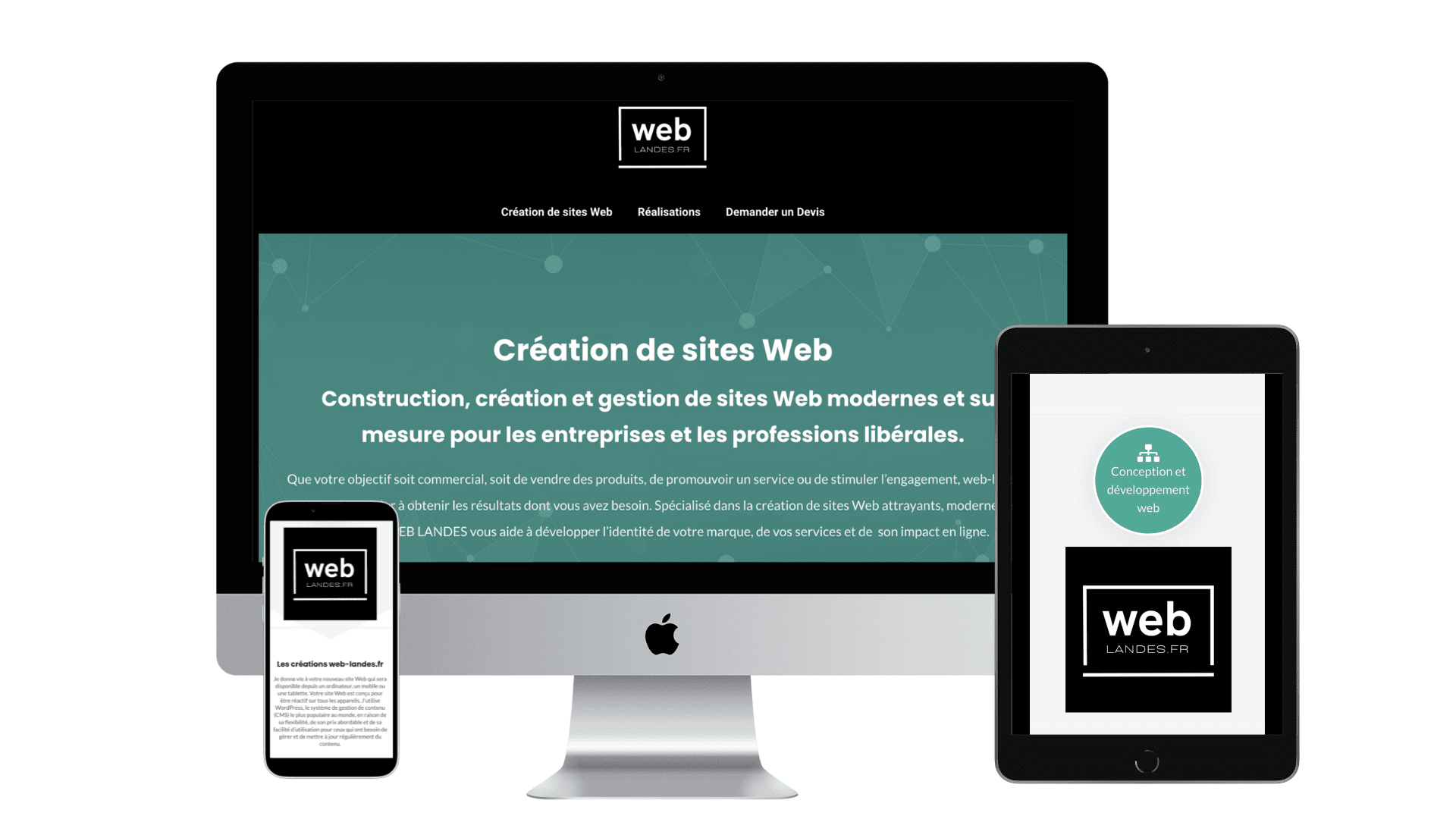 Construction, création et gestion de sites Web modernes et sur mesure pour les entreprises et les professions libérales.